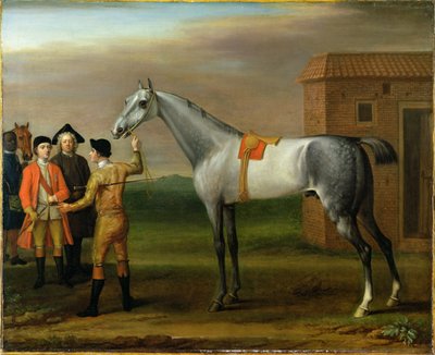 Lamprey, con il suo proprietario, Sir William Morgan, a Newmarket, 1723 da John Wootton